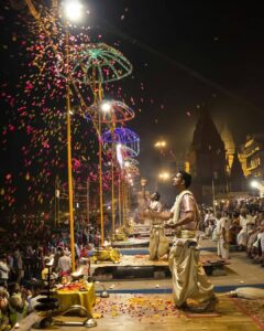 Ganga Aarti at Dashashwamedh Ghat